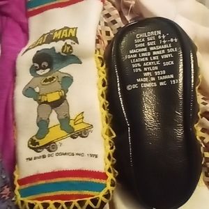 1979 Batman toddler moccasins